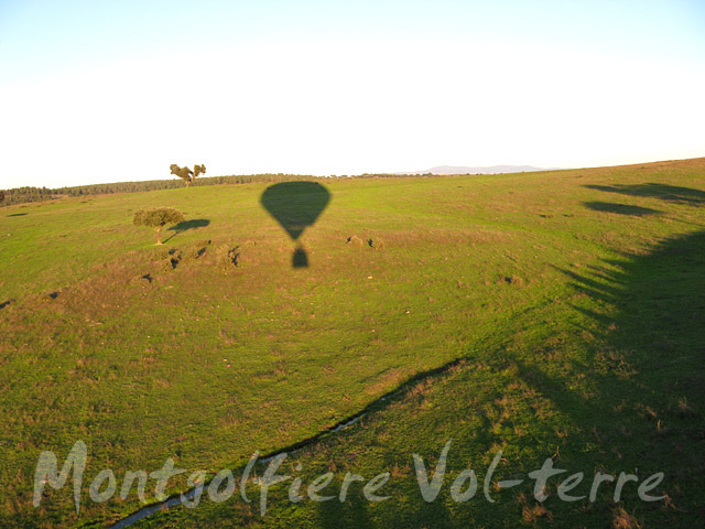 Terrain d'atterissage montgolfieres